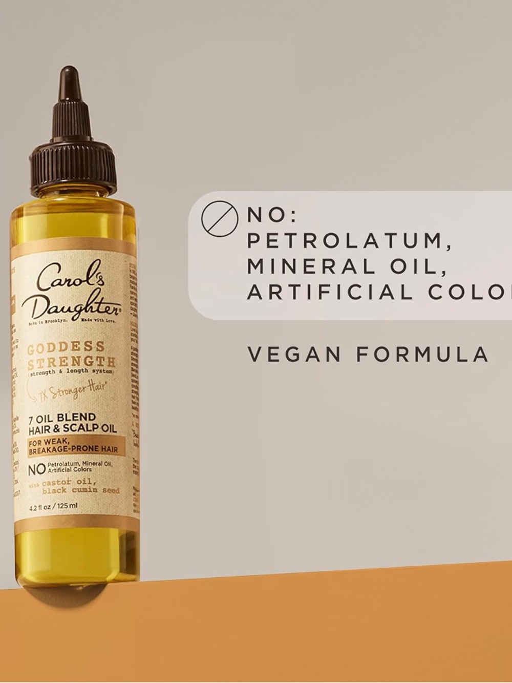 Carol's Daughter Goddess Strength 7 Oil Blend Hair & Scalp Oil - Yellow